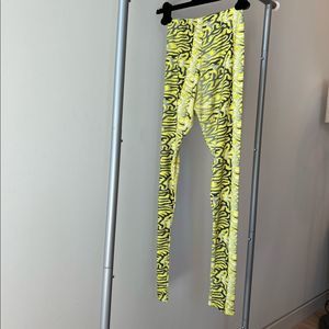 MAISIE WILEN BODY SHOP YELLOW BRAIN LEGGINGS